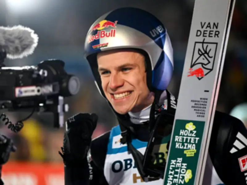 Skispringen: Andreas Wellinger gelingt historische Sensation mit perfektem Sprung in Planica