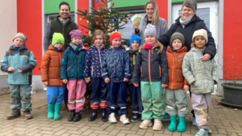 Sonnenblumen-Spende rettet Kita-Pläne: Landwirt finanziert Spielgeräte in Mirow