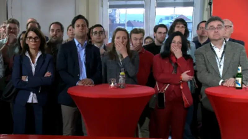 SPD erlebt historischen Absturz: Nur 5,5 Prozent in ARD-Prognose