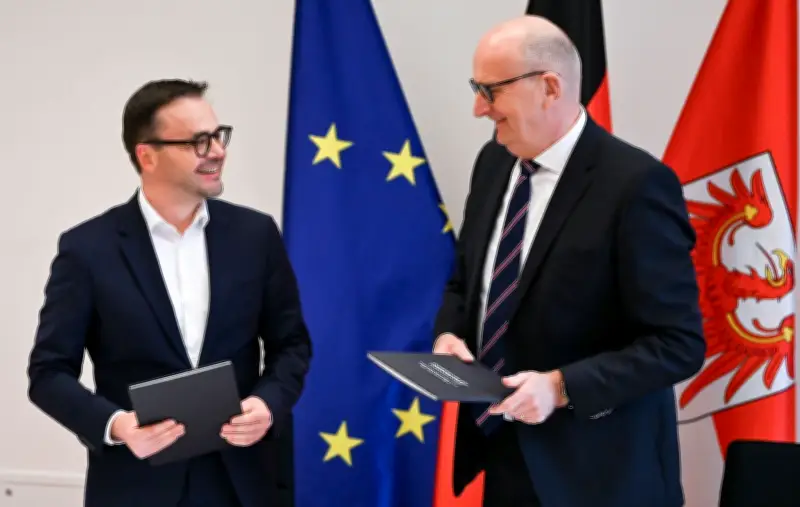 SPD und CDU besiegeln Koalitionsvertrag in Brandenburg: Neues Bündnis startet