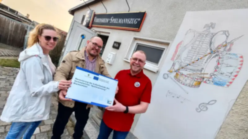 Spielmannszug Blankenheim erhält 24.000 Euro Leader-Förderung für Sanierung
