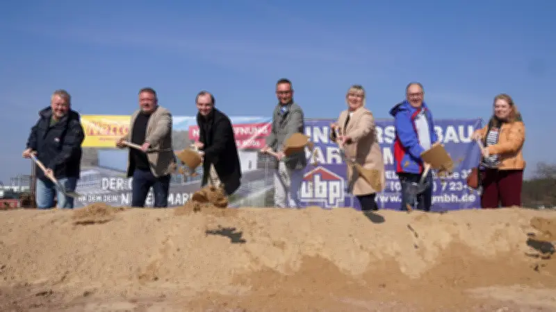 Spornitz feiert Baubeginn: Nach 20 Jahren ohne Supermarkt entsteht neuer Netto-Discounter