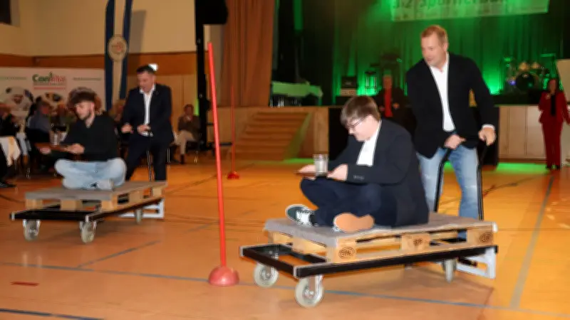 Sportlerball in Sangerhausen: Olympiasieger André Lange begeistert mit Goldmedaille und Emotionen