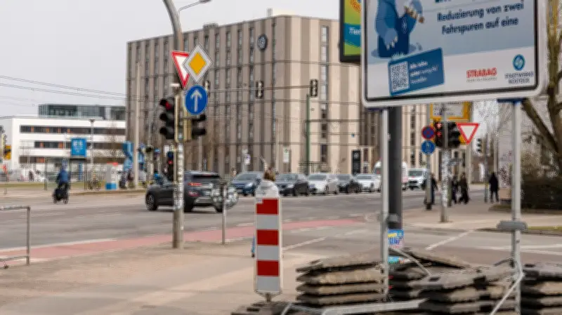 Staus vorprogrammiert: Rostocks meistbefahrene Straße wird zum Nadelöhr
