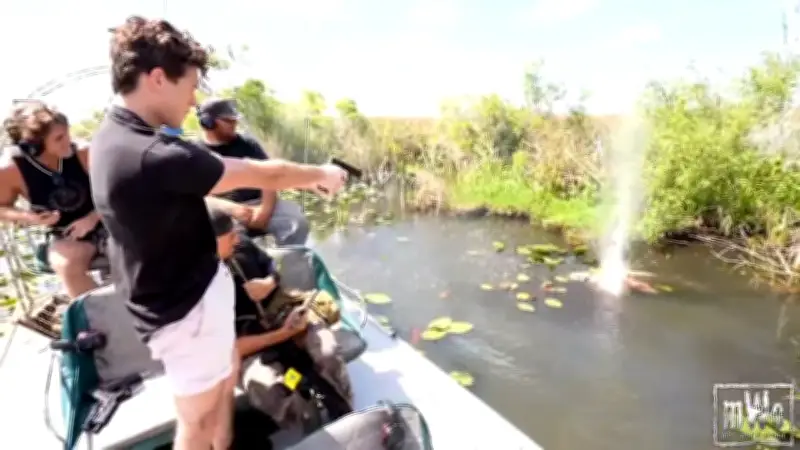 Streamer in Florida löst Entsetzen aus: Airboat-Angriff auf Alligator