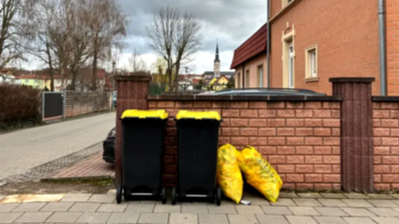 Streit um Gelbe Tonnen in Mansfeld-Südharz: Bundesumweltamt äußert sich zu Volumenbegrenzung