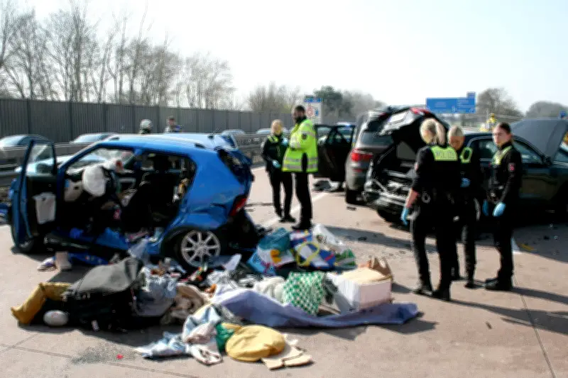 Tödlicher Auffahrunfall auf A1: Mann stirbt nach plötzlichem Stopp auf Mittelstreifen