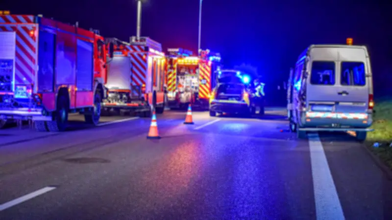 Tödlicher Unfall auf der A6: Mann (35) beim Spritnachfüllen von Lkw erfasst
