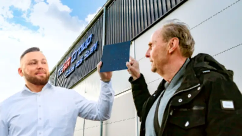 Teha Group in Querfurt spart mit innovativer Solar-Wand bis zu 30 Prozent Gas ein