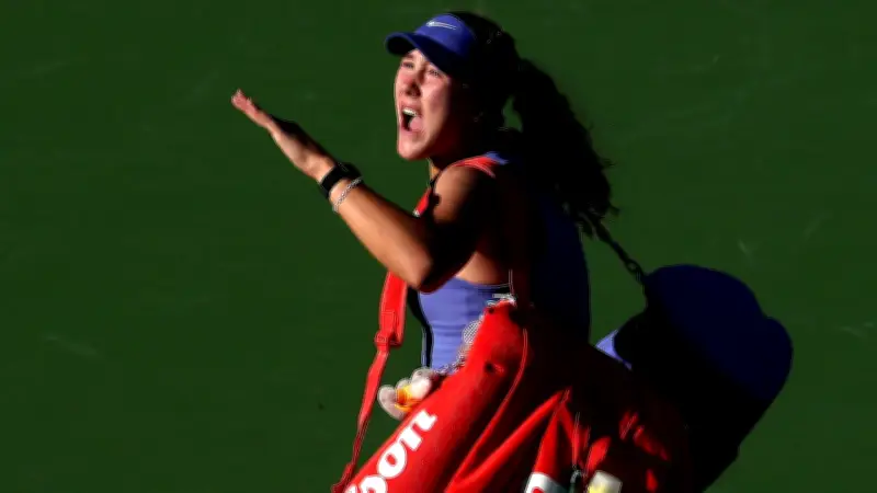 Tennis-Juwel Mirra Andreeva rastet aus: Schlägerwurf und Pöbeleien nach Niederlage