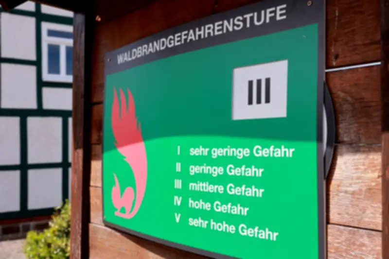 Thüringen warnt vor erhöhter Waldbrandgefahr im Frühjahr