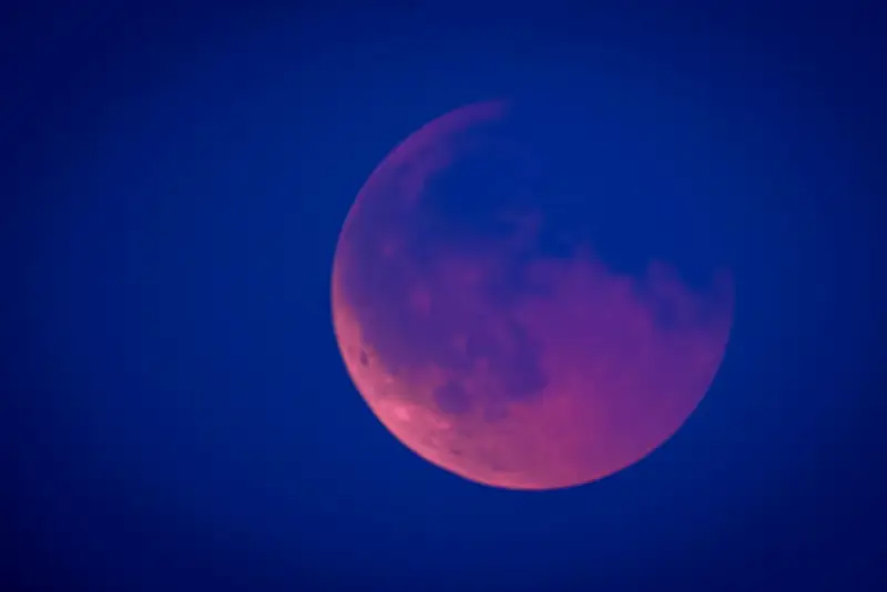 Totale Mondfinsternis am Dienstag: Spektakel nur von Hawaii bis Alaska sichtbar