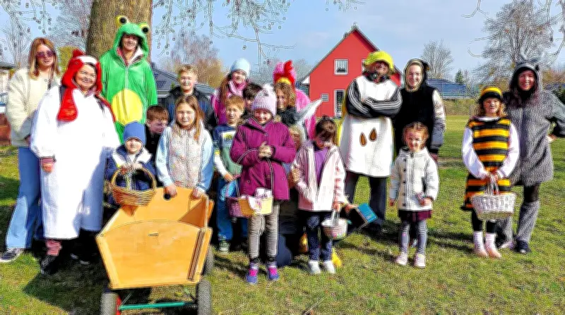 Traditionelles Eierbetteln bricht alle Rekorde: 2.820 Eier in Karsdorfer Ortsteilen gesammelt