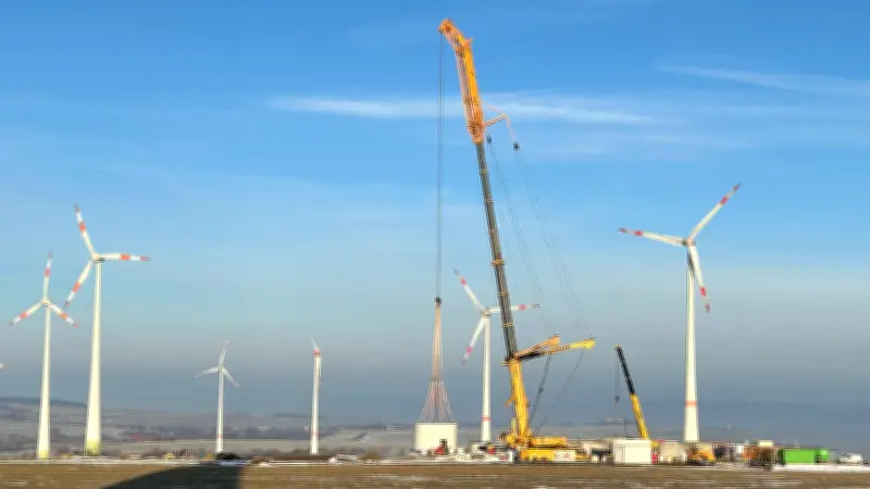 Transport von XXL-Rotorblättern für Windpark Druiberg: Verkehrsbehinderungen im Harzkreis ab 24. März