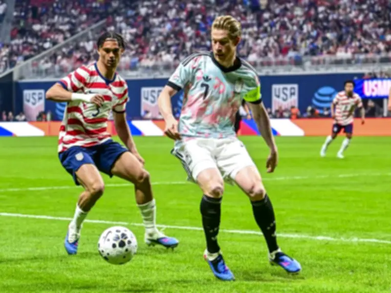 Trikot-Chaos bei USA-Belgien: Farbkonflikt sorgt für Verwirrung auf dem Platz