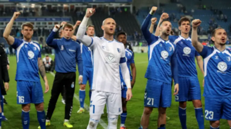 Trotz Abstiegskampf: Falko Michel vom 1. FC Magdeburg steuert auf Millionen-Marktwert zu