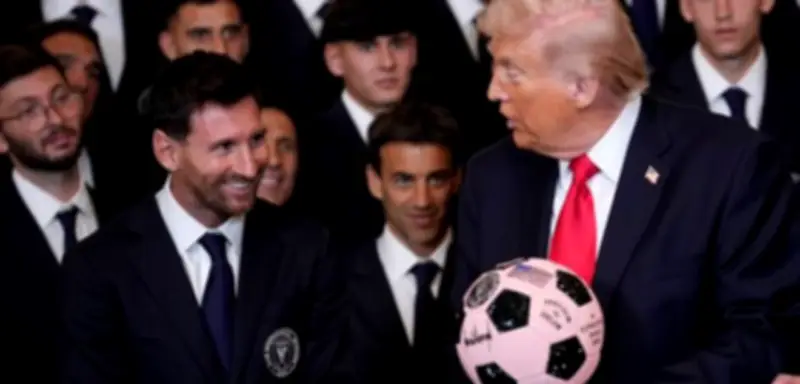 Trump ehrt Inter Miami: Messi applaudiert bei Militärrede im Weißen Haus