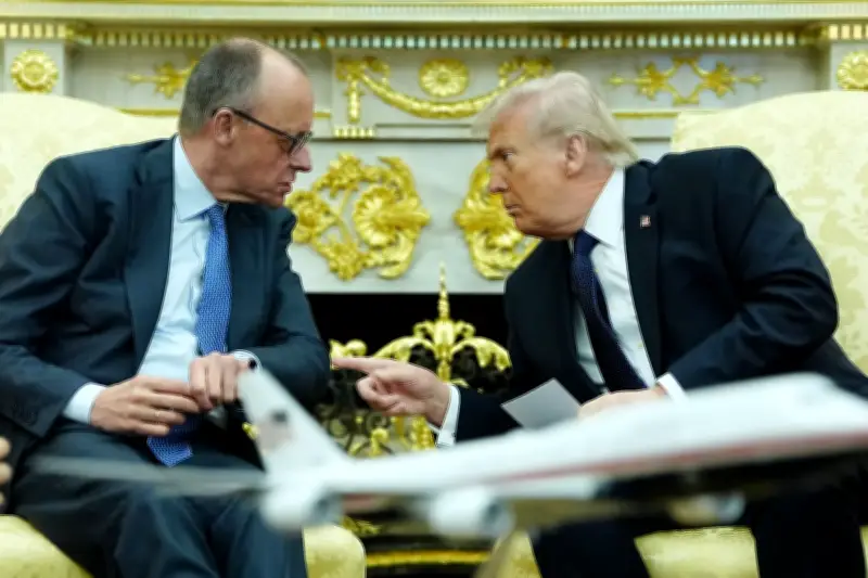 Trump lobt Kanzler Merz bei Washington-Besuch: „Er macht seine Arbeit sehr gut“