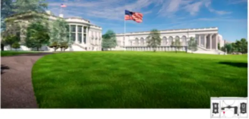 Trump präsentiert Umbaupläne für das Weiße Haus: Ein Zeichen für längeren Verbleib?