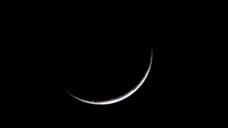 Ultradünne Mondsichel heute Abend: Ein Himmelsphänomen, das 18 Jahre auf sich warten lässt