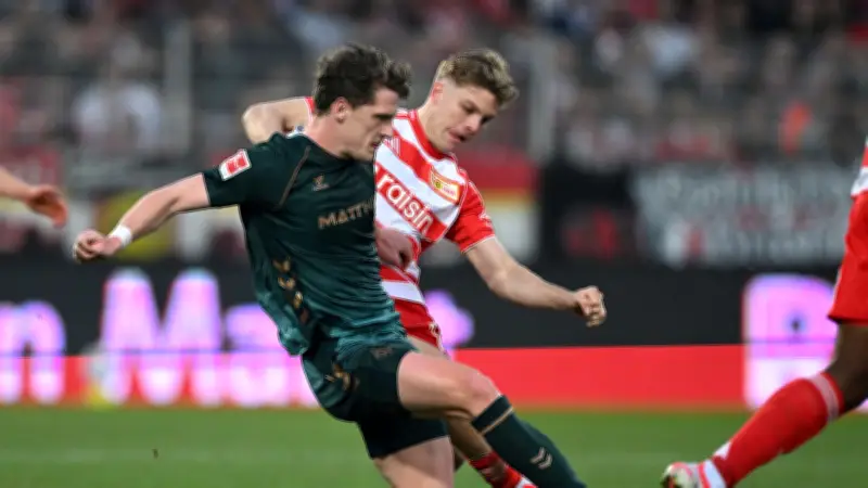 Union Berlin: András Schäfer nach Roter Karte für zwei Spiele gesperrt