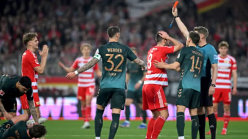Union Berlins Frust nach 1:4 gegen Bremen: Rote Karte in Minute 19 entscheidet Spiel