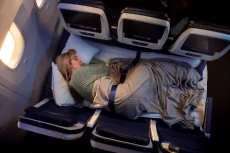 United Airlines führt Relax Rows ein: Liegeplätze in der Economy ab 2027
