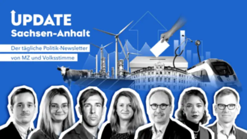 Update Sachsen-Anhalt: Neuer Politik-Newsletter startet vor Landtagswahl