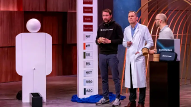 Urin-Analyse als Geschäftsidee: Gründer präsentieren Prostata-Tester in der „Höhle der Löwen“