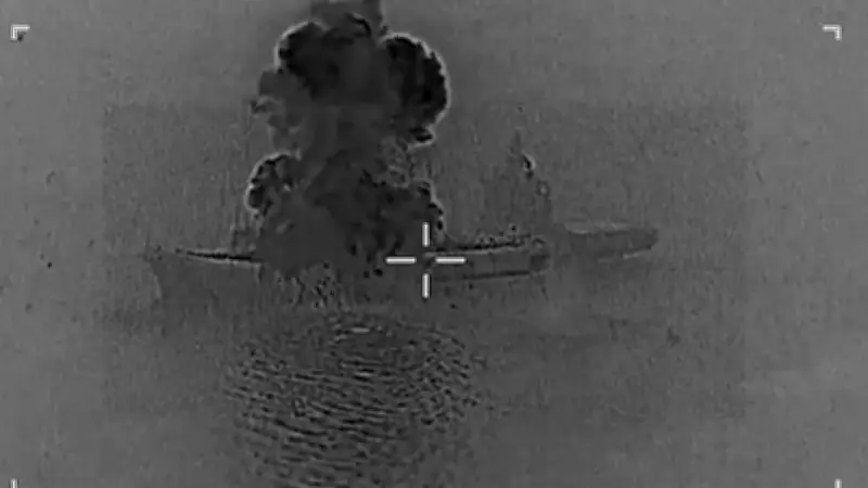 US-Marine meldet Zerstörung iranischen Drohnenträgers im Roten Meer