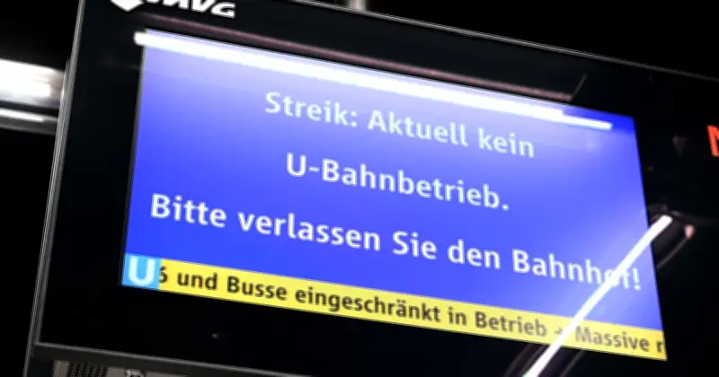 Verdi-Streik in München: Nahverkehr am Donnerstag weiterhin massiv eingeschränkt