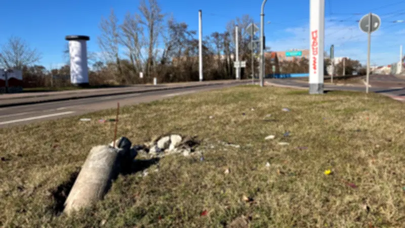 Verkehrschaos in Halle: Ampelausfall nach Unfall dauert wochenlang an