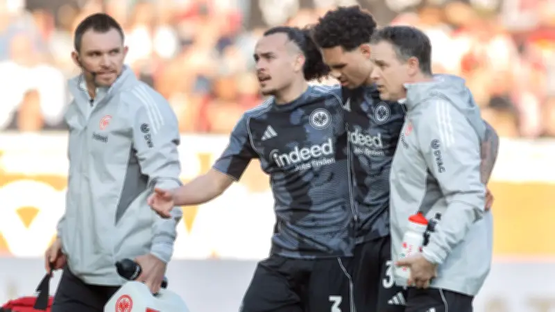 Verletzungsdrama bei Eintracht Frankfurt: Nächster Star droht mit Saison-Aus