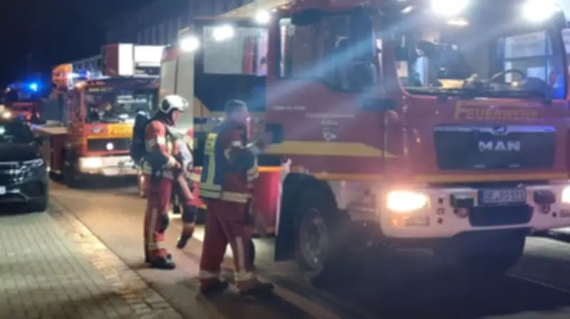 Verpuffung in Roßlau: Heizungsraum-Brand verursacht 20.000 Euro Schaden