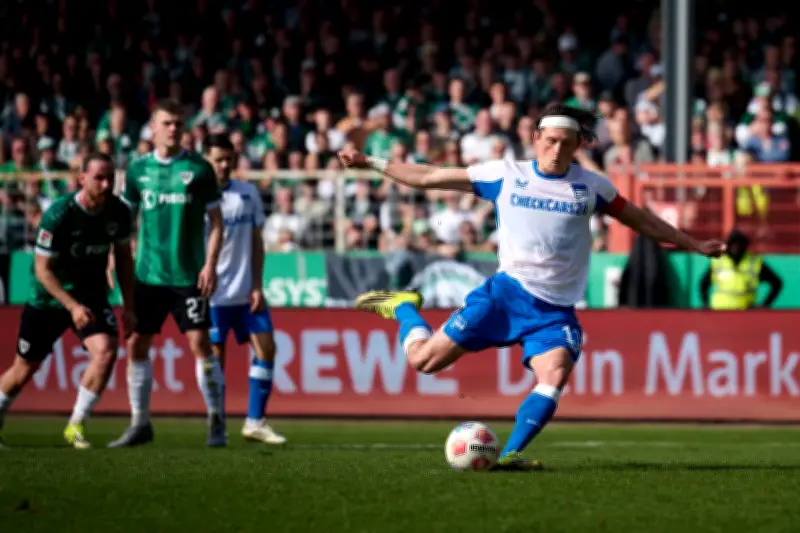 Videobeweis-Sabotage in Münster: Hertha BSC siegt trotz schwarzem VAR-Bildschirm