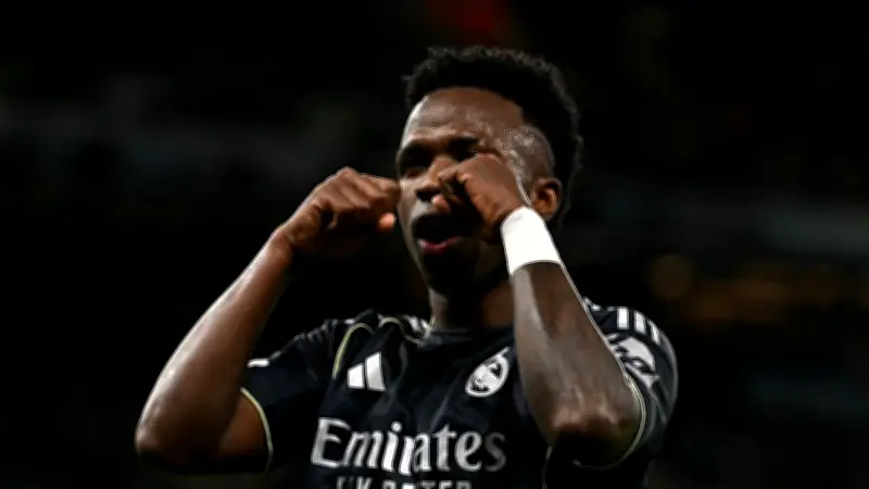 Vinicius Jr. feiert mit Tränen-Geste: Real Madrid wirft Manchester City aus Champions League