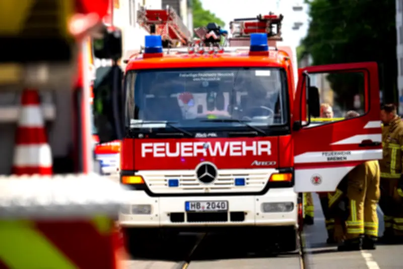 Vollbrand in Königsee: Einfamilienhaus komplett zerstört - Feuerwehr im Großeinsatz