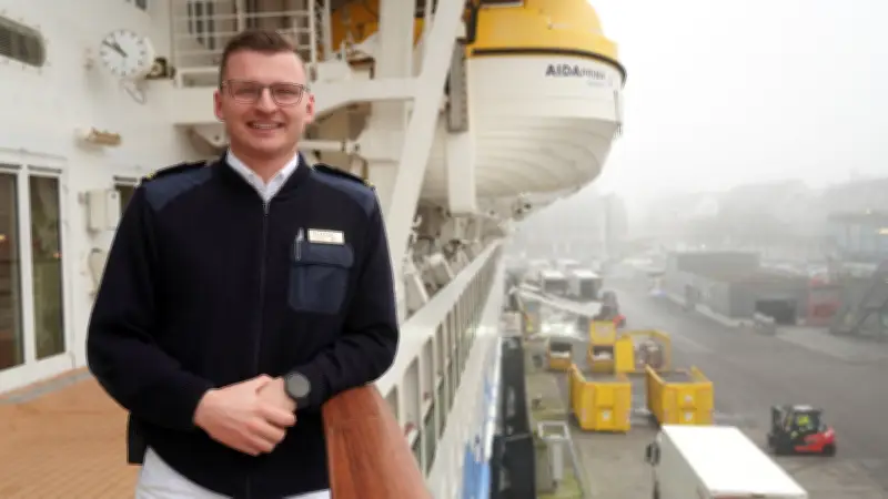 Vom Plauer See auf die Weltmeere: Ein Aida-Offizier erzählt vom Alltag auf hoher See