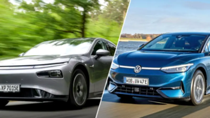 VW ID.7 vs. XPeng P7: Kann Volkswagen im Elektroauto-Vergleich mit China mithalten?