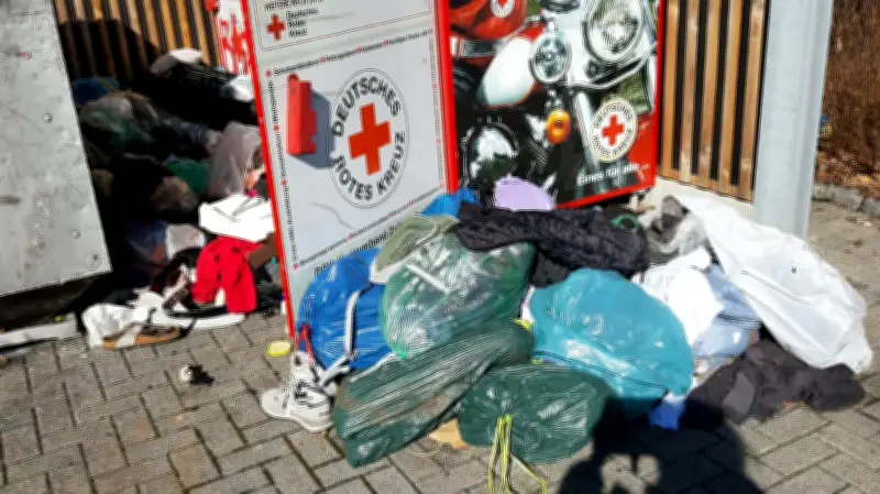 Weltlage zu angespannt: DRK zieht Altkleidercontainer in Vorpommern-Greifswald zurück