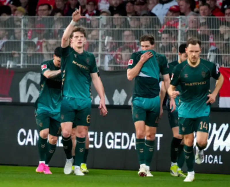 Werder Bremen besiegt Union Berlin und verlässt die Abstiegsplätze der Bundesliga