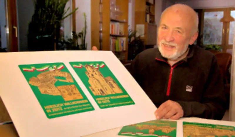 Zeitzer Künstler Peter Schröter: Der Schöpfer des berühmten Unternehmerpreises 'Zeitzer Michael'