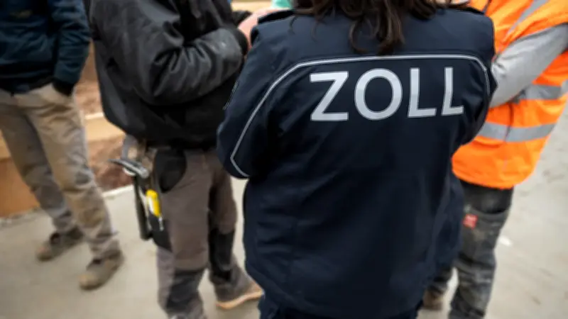 Zoll-Razzia in Rheinland-Pfalz: 90 Beamte decken Schwarzarbeit auf dem Bau auf