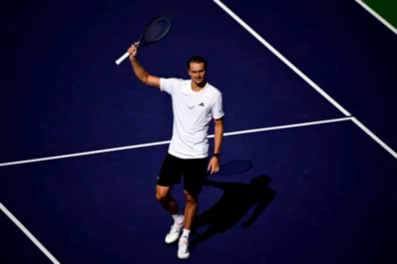 Zverev vor Viertelfinale in Indian Wells: Selbstbewusste Ansage gegen französischen Herausforderer
