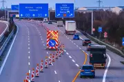 A9-Sperrung bei Halle: Verkehr fließt trotz Fahrbahnschäden reibungslos