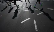 Berliner Halbmarathon: Tausende Läufer und große Verkehrseinschränkungen