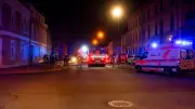 Brandanschlag in Bitterfeld: Drei Verletzte bei Feuer in Mehrfamilienhaus - Polizei ermittelt wegen versuchten Mordes