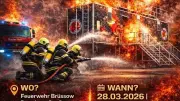 Feuerwehr Brüssow: Realbrandausbildung mit Tag der offenen Tür am 28. März