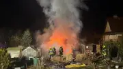 Feuerwehr Güstrow im Dauereinsatz: Sieben Brände an einem einzigen Sonntag