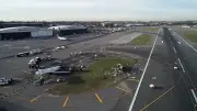 Flugzeug-Unfall in New York: Neue Videoaufnahmen zeigen dramatische Unfalluntersuchung